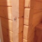 Дебела ламперия от смърч (69мм)